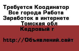 Требуется Коодинатор - Все города Работа » Заработок в интернете   . Томская обл.,Кедровый г.